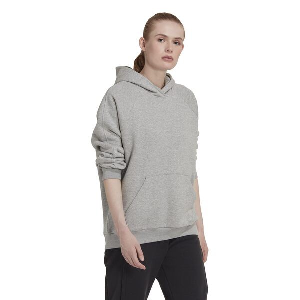 アディダス レディース パーカー・スウェット アウター All SZN Boyfriend Hoodie Medium Grey Hea