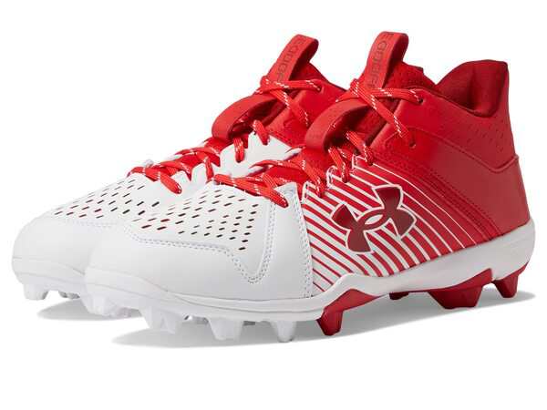 アンダーアーマー メンズ スニーカー シューズ Leadoff Mid RM Red/White/White