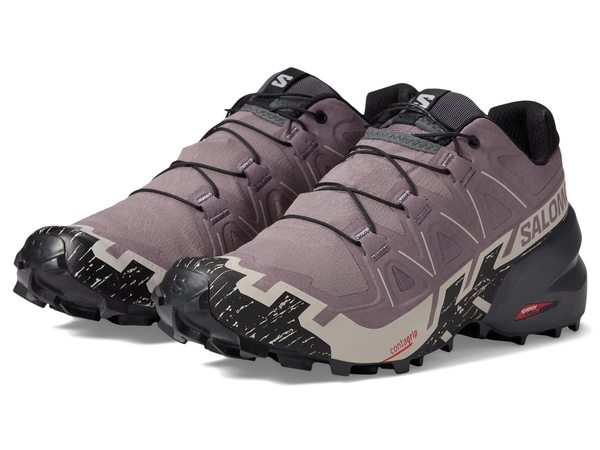 サロモン レディース スニーカー シューズ Speedcross 6 Moonscape/Blackの通販は