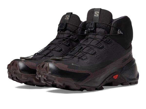 サロモン レディース スニーカー シューズ Cross Hike Mid GTX 2 Black/Chocolate