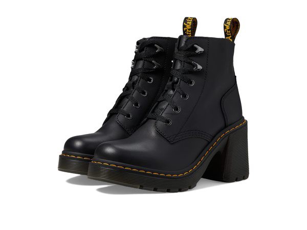 ドクターマーチン レディース ブーツ・レインブーツ シューズ Jesy Sendal Bootie Black Sendal