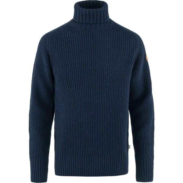 フェールラーベン メンズ ニット・セーター アウター Ovik Roller Neck Sweater Dark Navy