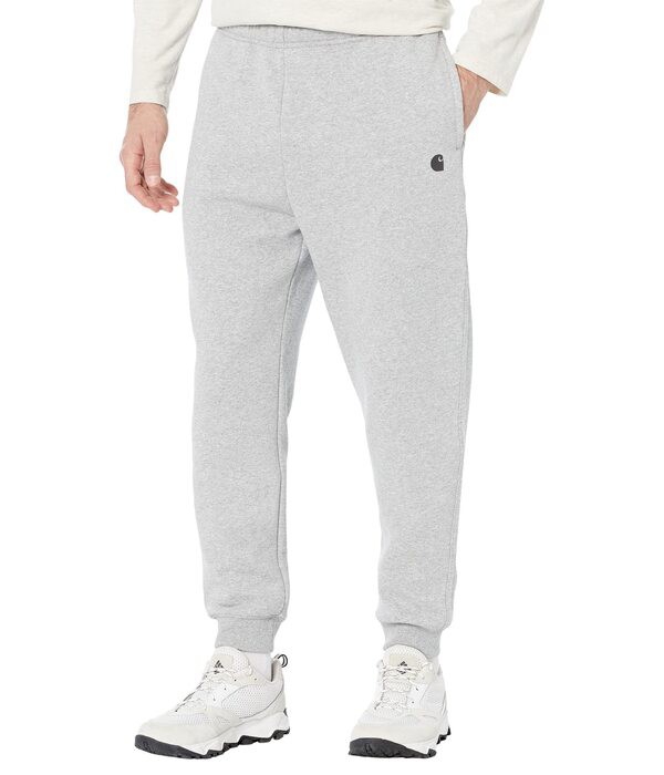 カーハート メンズ カジュアルパンツ ボトムス Relaxed Fit Midweight Tapered Sweatpants Heather Grey