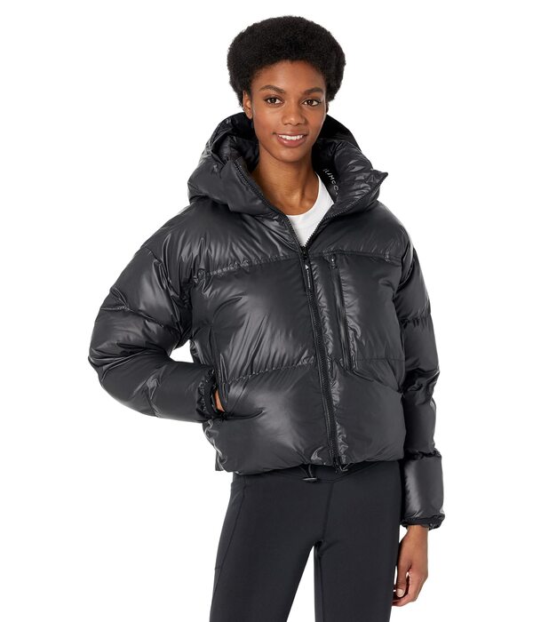 アディダス レディース コート アウター Short Puffer HF9004 Black/Whiteの通販は