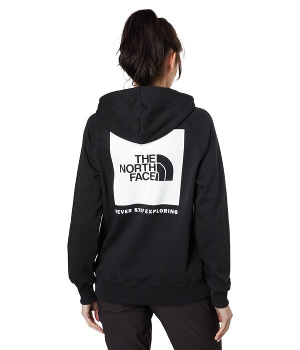 ノースフェイス レディース パーカー・スウェット アウター Box Nse Pullover Hoodie TNF Black/TNF W