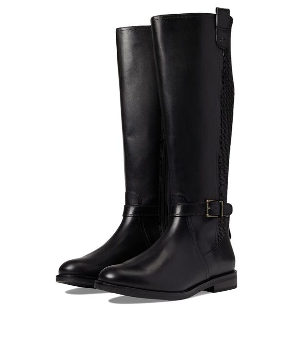 コールハーン レディース ブーツ・レインブーツ シューズ Clive Stretch Boot Black Leather