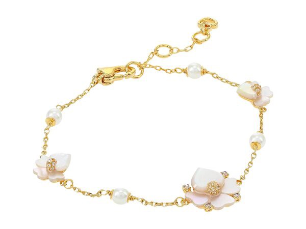 ケイトスペード レディース ブレスレット・バングル・アンクレット アクセサリー Precious Pansy Scatter Bracelet  White Multi/Golの通販はau PAY マーケット - Revida | au PAY マーケット－通販サイト