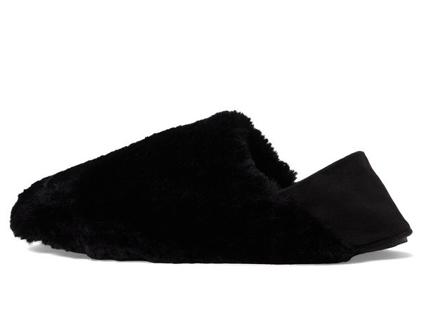 コールハーン レディース サンダル シューズ Shearling Slipper Black Astrakhan