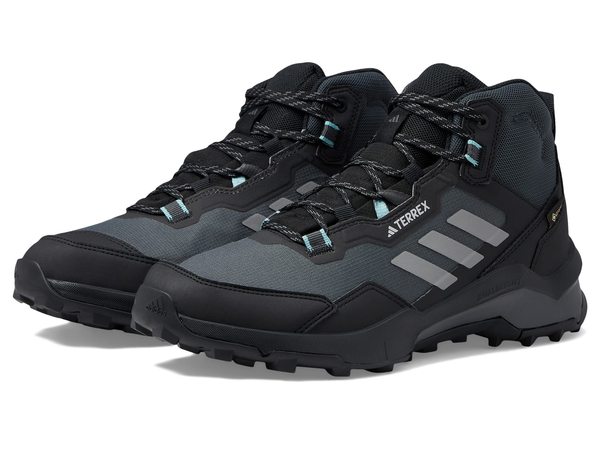 アディダス レディース スニーカー シューズ Terrex Ax4 Mid GORE-TEXR Shoes Black/Grey/Mintの通販は