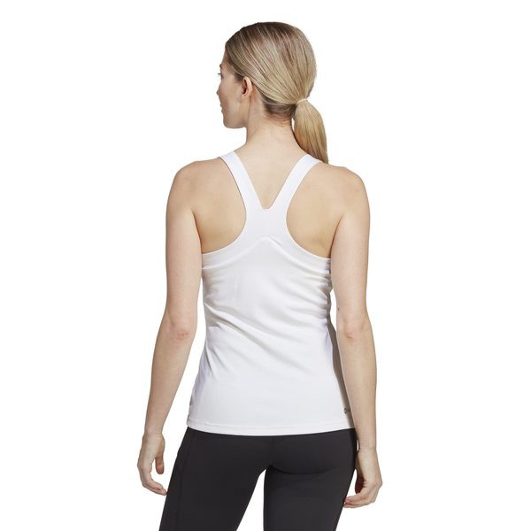 アディダス レディース シャツ トップス Tennis Y-Tank Top White 1