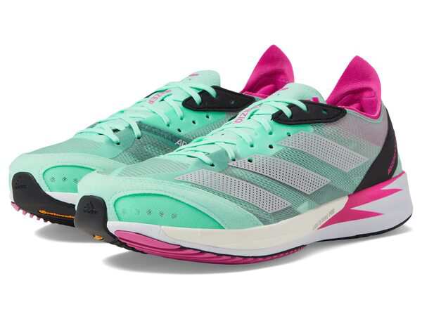 アディダス レディース スニーカー シューズ Adizero Adios 7 Pulse Mint/Silv