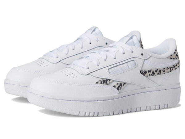 リーボック レディース スニーカー シューズ Club C Double Revenge White/Black/Purの通販は