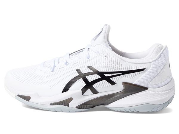 アシックス メンズ スニーカー シューズ Court FF 3 Tennis Shoe White/Black 2