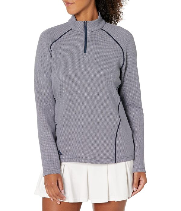 アディダス レディース パーカー・スウェット アウター 1/4 Zip Pullover Collegiate Navyの通販は 10,765円