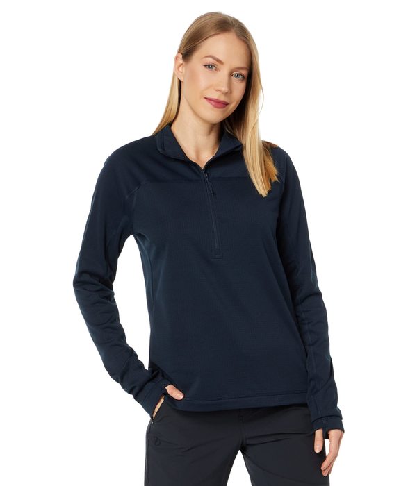 フェールラーベン レディース コート アウター Abisko Lite Fleece 1/2 Zip Dark Navyの通販は 32,800円