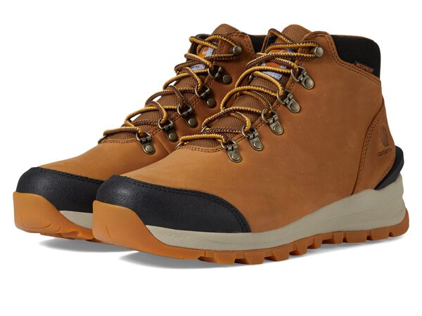 カーハート メンズ ブーツ・レインブーツ シューズ Gilmore Waterproof 5 Soft Toe Hiker Light Brown Oil 51,800円