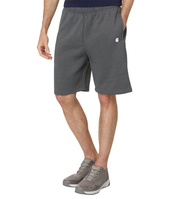 カーハート メンズ ハーフパンツ・ショーツ ボトムス Relaxed Fit Midweight Fleece Shorts Carbon Heather