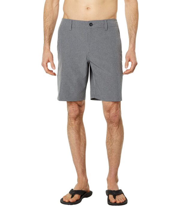 オニール メンズ ハーフパンツ・ショーツ ボトムス Reserve Heather 19 Hybrid Shorts Greyの通販は