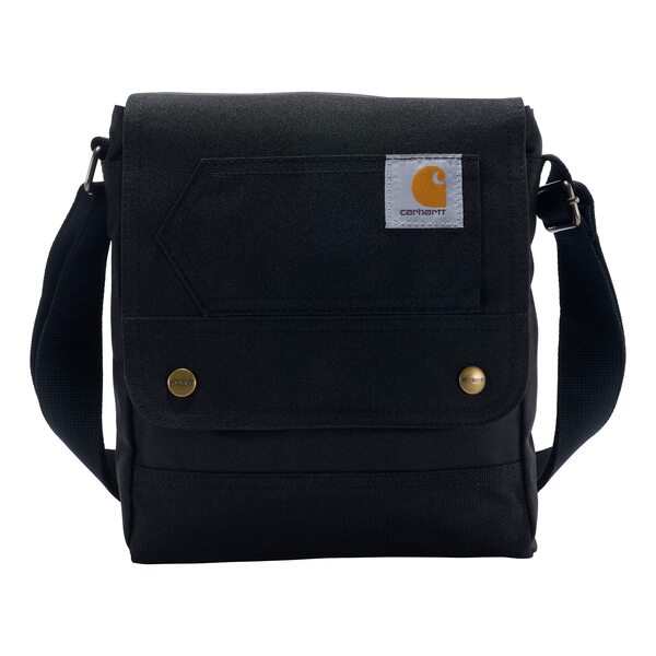 カーハート レディース ハンドバッグ バッグ Crossbody Snap Bag Black