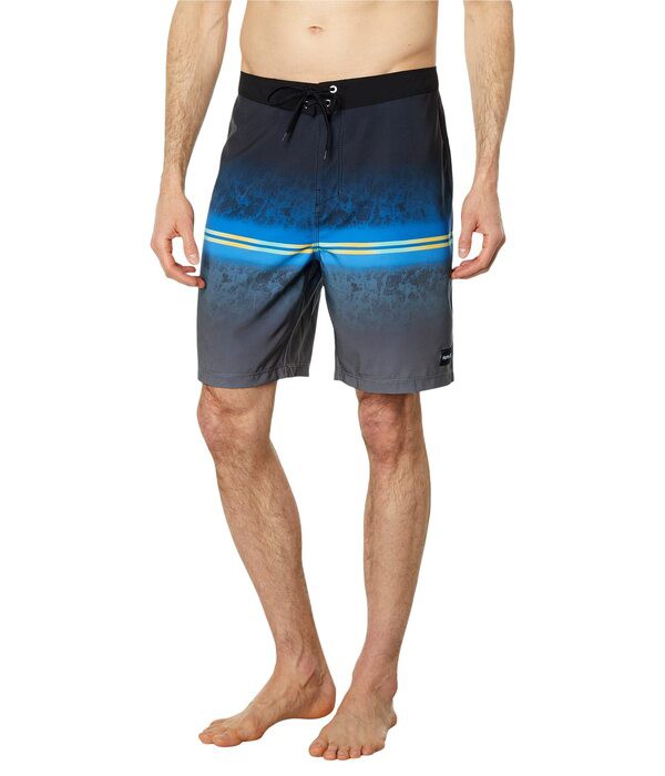 ハーレー メンズ ハーフパンツ・ショーツ 水着 Block Party 18" Boardshorts Medium Blueの通販は