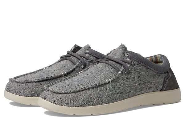 サヌーク レディース スリッポン・ローファー シューズ Shaka Lite SL Washed Black