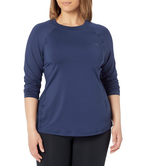 ノースフェイス レディース シャツ トップス Plus Size Class V Water Top Summit Navy