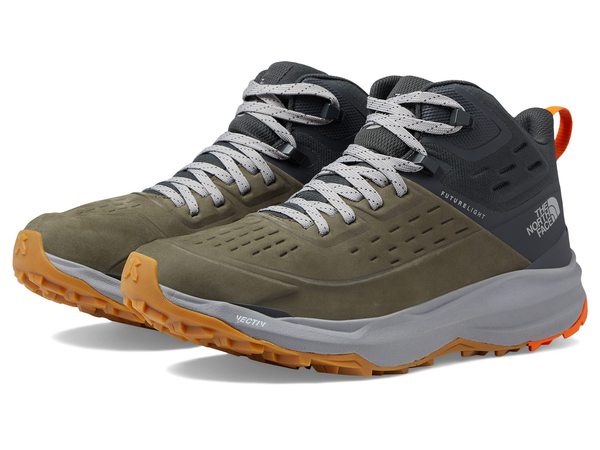 ノースフェイス メンズ ブーツ・レインブーツ シューズ VECTIV Exploris 2 Mid FUTURELIGHT Leather New Taupe Greenの通販は