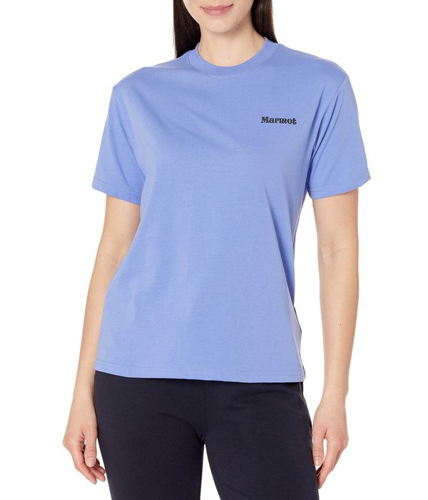 マーモット レディース シャツ トップス Sunshine Tee Short Sleeve Getaway Blueの通販は