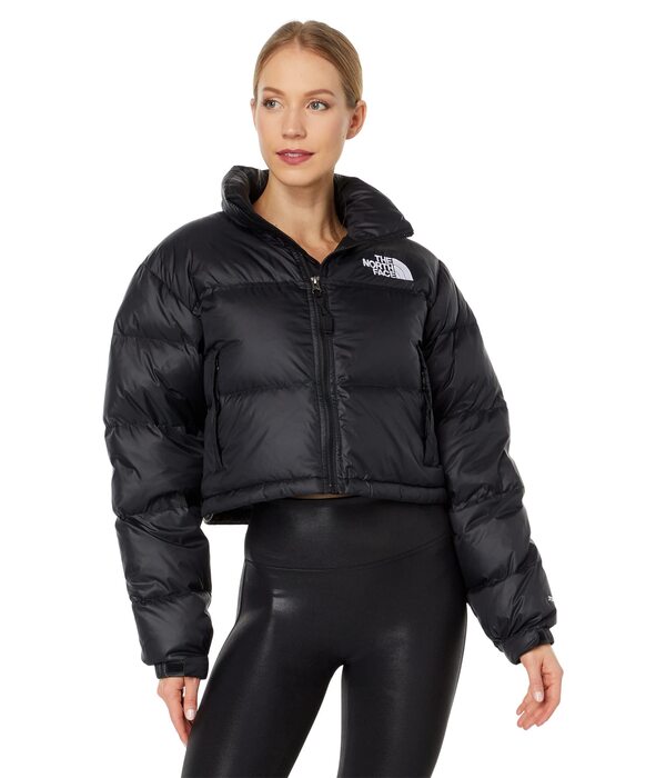 ノースフェイス レディース コート アウター Nuptse Short Jacket TNF Black/TNF B