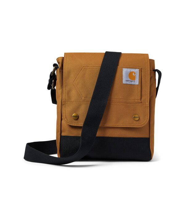 カーハート レディース ハンドバッグ バッグ Crossbody Snap Bag Carhartt Brown