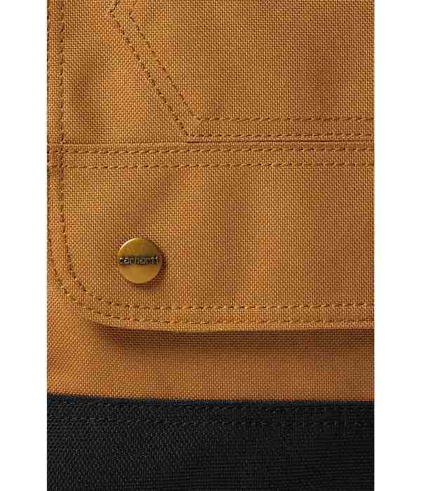 カーハート レディース ハンドバッグ バッグ Crossbody Snap Bag Carhartt Brown