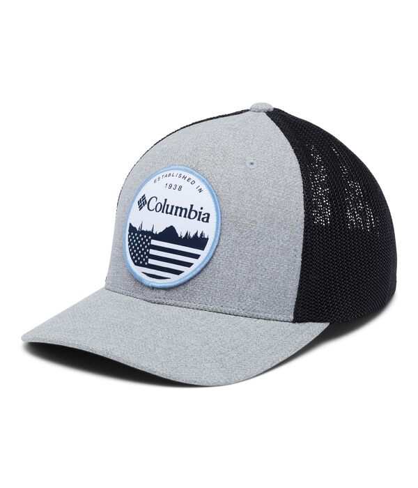 コロンビア メンズ 帽子 アクセサリー Columbia Mesh Ballcap Columbia Grey Hの通販は