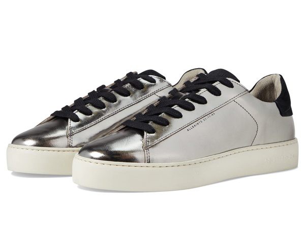 オールセインツ レディース スニーカー シューズ Shana Metallic Sneaker Silver