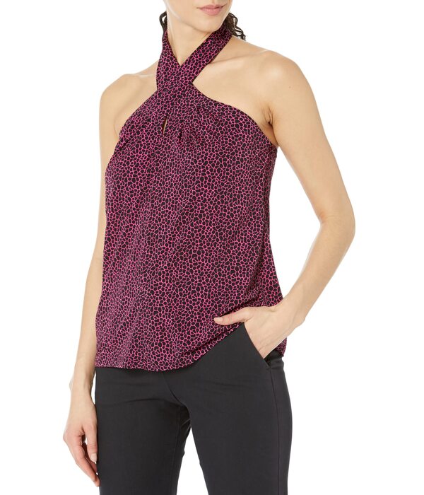 マイケルコース レディース シャツ トップス Micro Giraffe Halter Neck Tank Ceriseの通販は
