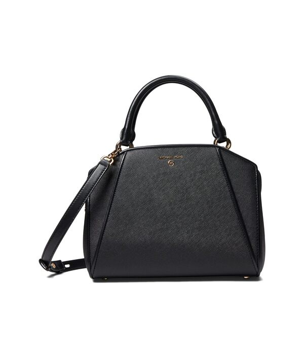 マイケルコース レディース ハンドバッグ バッグ Cleo Medium Satchel Black