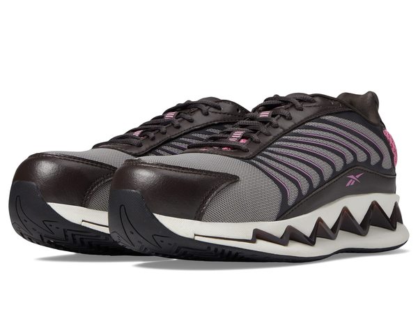 リーボック レディース スニーカー シューズ Zig Elusion Heritage Work SD Comp Toe Brown/Pinkの通販は 29,120円