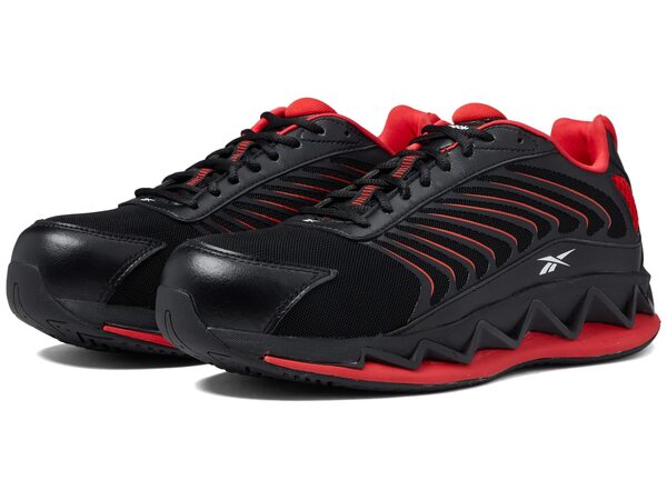 リーボック メンズ スニーカー シューズ Zig Elusion Heritage Work EH Comp Toe Black/Redの通販は 25,060円