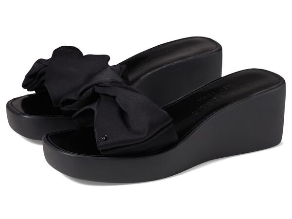 ケイトスペード レディース ヒール シューズ Bikini Wedge Black