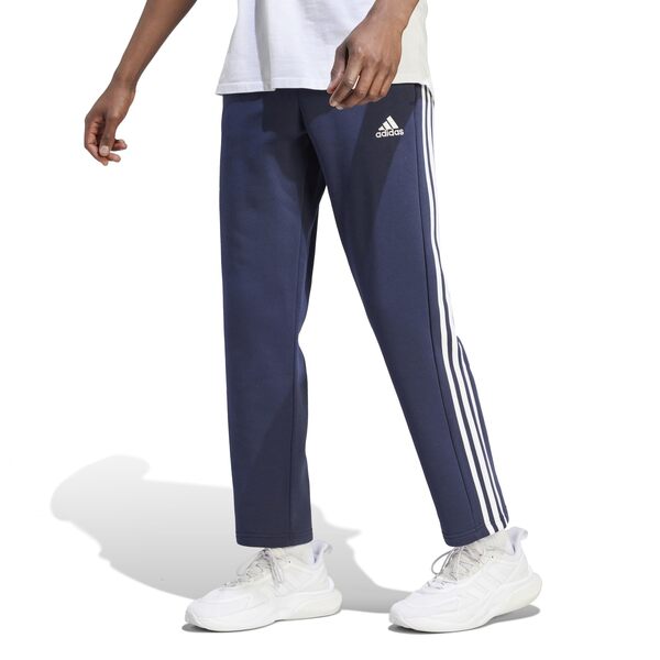 アディダス メンズ カジュアルパンツ ボトムス Essentials Fleece Open Hem 3-Stripes Pants Inkの通販は 11,480円