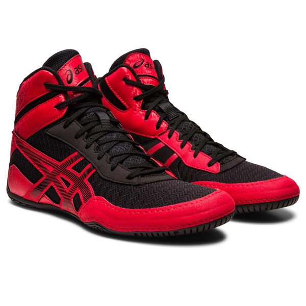 アシックス メンズ スニーカー シューズ Matcontrol 3 Wrestling Shoe Black/Classic R