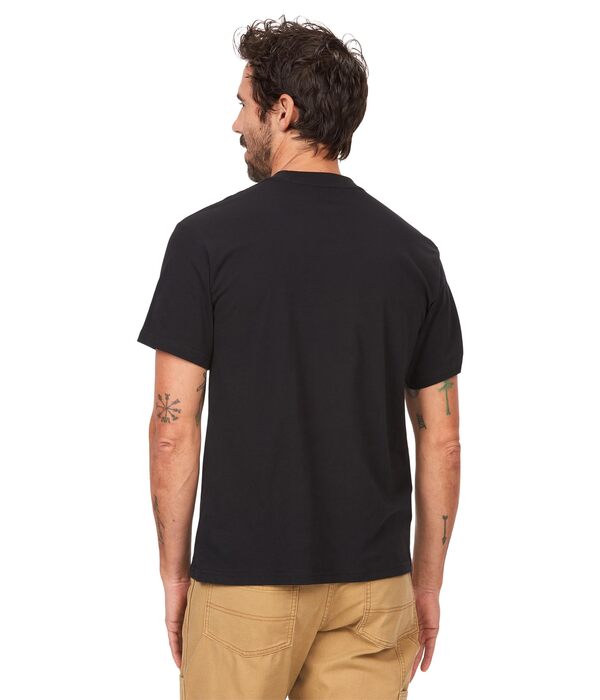 マーモット メンズ シャツ トップス MMW Gradient Tee Short Sleeve Blackの通販は