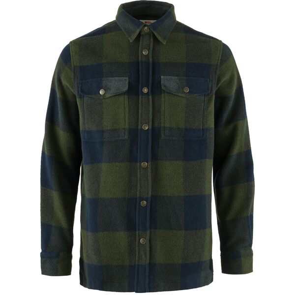 フェールラーベン メンズ シャツ トップス Canada Shirt Deep Forest/Dar