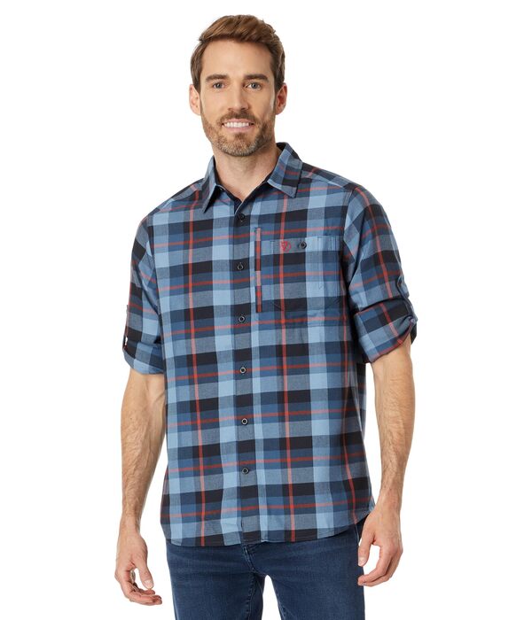 フェールラーベン メンズ シャツ トップス Fjallglim Shirt Indigo Blue/Dawの通販は