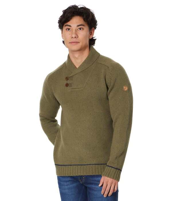 フェールラーベン メンズ ニット・セーター アウター Lada Sweater Laurel Green