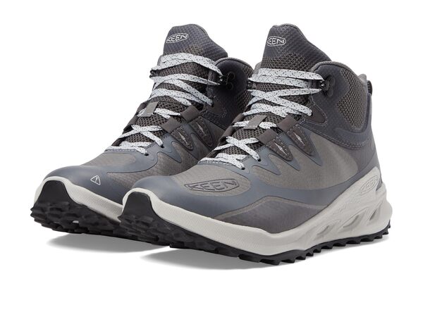 キーン レディース スニーカー シューズ Zionic Mid Waterproof Steel Grey/Magnの通販は 29,120円