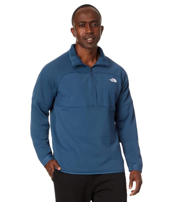 ノースフェイス メンズ コート アウター Canyonlands High Altitude 1/2 Zip Shady Blue
