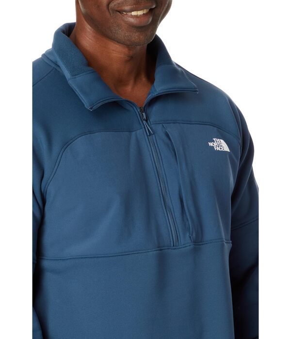 ノースフェイス メンズ コート アウター Canyonlands High Altitude 1/2 Zip Shady Blue