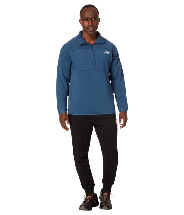 ノースフェイス メンズ コート アウター Canyonlands High Altitude 1/2 Zip Shady Blue