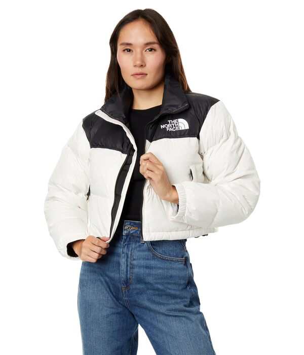 ノースフェイス レディース コート アウター Nuptse Short Jacket Gardenia White/の通販は