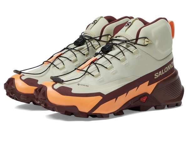 サロモン レディース ブーツ・レインブーツ シューズ Cross Hike 2 Mid GORE-TEXR Alfalfa/Cantalo